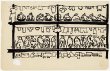 Tekening stapelbedden (T. Robson-Augustijn, Collectie Japanse Kampen Museon)